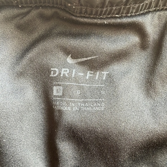 Black DriFit Girls Nike running shorts - Picture 3 of 4
